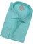 Pamuklu Mint Uzun Kollu Erkek Gömlek (Slim Fit Kalıp) 2