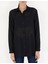 Kadın Siyah Comfort Fit Uzun Kollu Gömlek 50273146-VR046 6