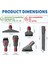 Dyson V15 V11 V10 V7 V8 Için Ev Temizleme Seti, Yatak Aleti, Sert Fırça, Yumuşak Kıl Aparatı, Aralık Aparatı (Yurt Dışından) 2