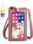 Cep Telefonu Çantası Kadın Çok Fonksiyonlu Dokunmatik Ekran Tek Omuz Crossbody Küçük Çanta Şeffaf Cep (Yurt Dışından) 1