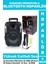 Yüksek Kaliteli Dj Bass Aux USB Sf Kart Giriş Radyo Karaoke Mikrofon 8 Inch Rgb Bluetooth Hoparlör 1