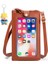 Cep Telefonu Çantası Kadın Çok Fonksiyonlu Dokunmatik Ekran Tek Omuz Crossbody Küçük Çanta Şeffaf Cep (Yurt Dışından) 1