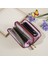 Bayan Cüzdanı Moda Basit Atmosferik Cep Telefonu Çantası Çift Fermuarlı Clutch Kart Tutucu (Yurt Dışından) 4