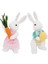 2pcs Paskalya Tavşanı Dekorasyon Oyuncakları Oturma Odası Için Easter (Yurt Dışından) 2