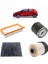 Renault Clio 4 4Lü Karbon Filtre Bakım Seti 1.5 Dci 2012-Sonrası KİT1064F 1