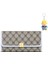 Bayan Clutch Cüzdan Kadın Uzun Fermuarlı Büyük Kapasiteli Cüzdan Cep Telefonu Çantası (Yurt Dışından) 1
