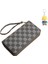 Bayanlar Uzun Cüzdan Moda Çift Fermuarlı Büyük Kapasiteli Cep Telefonu Çantası Clutch (Yurt Dışından) 1