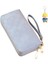 Uzun Cüzdan Bayanlar Büyük Kapasiteli Clutch Kadın Çift Katmanlı Fermuarlı Cep Telefonu Çantası (Yurt Dışından) 1