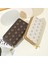 Çift Fermuarlı Clutch Baskılı Cüzdan Kadın Uzun Büyük Kapasiteli Çift Katmanlı Cüzdan Cep Telefonu Küçük (Yurt Dışından) 2