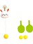 Pong Tenis Topları Çocuk 3 Top (Yurt Dışından) 3