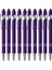 Stylus Uçlu Premium Derin Mor Tükenmez Kalemler 10 Adet- Pürüzsüz Yazma ve Dokunmatik Ekran Kontrolü (Yurt Dışından) 1