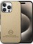 iPhone 15 Pro Kumaş Doku Deri + Pc + Tpu Düşmeyi Önleyici Telefon Kapağı (Yurt Dışından) 1