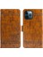 iPhone 15 Pro Deri Kılıf Cüzdan Telefon Kapağı (Yurt Dışından) 1