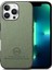iPhone 13 Pro Kumaş Doku Deri + Pc + Tpu Düşmeyi Önleyici Telefon Kapağı (Yurt Dışından) 1