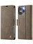 iPhone 13 Pro Max Rfıd Engelleme Retro Deri Telefon Cüzdan Kapağı (Yurt Dışından) 1
