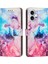 iPhone 16 Plus Stand Kılıfı Bilek Kayışlı Pu Deri Cüzdan Telefon Kılıfı (Yurt Dışından) 1