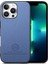 iPhone 13 Pro Kumaş Doku Deri + Pc + Tpu Düşmeyi Önleyici Telefon Kapağı (Yurt Dışından) 1