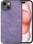iPhone 15 Darbeye Dayanıklı Ince Retro Deri Telefon Arka Kapağı (Yurt Dışından) 1