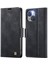 iPhone 15 Rfıd Engelleme Retro Deri Telefon Cüzdan Kapağı (Yurt Dışından) 1
