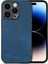 iPhone 15 Pro Darbeye Dayanıklı Ince Retro Deri Telefon Arka Kapağı (Yurt Dışından) 1
