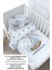 Anne Yanı Beşik Lastikli Çarşaf Seti - For Baby Serisi - Little Sailor 3