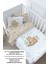 Anne Yanı Beşik Lastikli Çarşaf Seti - For Baby Serisi - Mom And Baby Bear 3