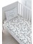 Bebek Boy Lastikli Çarşaf Seti - For Baby Serisi - Damask Filli 2