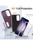 Samsung Galaxy S25+ Için Hibrit Yumuşak Silikon Sert Pc Arka Tampon Stand Telefon Kılıfı - Mor (Yurt Dışından) 3