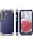 Samsung Galaxy S25+ Için Yumuşak Silikon Sert Pc Tampon Telefon Kılıfı - Lacivert (Yurt Dışından) 2