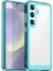 Samsung Galaxy S25 Için Şeffaf Pc Arka Tpu Tampon Telefon Kılıfı - Şeffaf Mavi (Yurt Dışından) 1