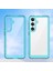 Samsung Galaxy S25 Için Şeffaf Pc Arka Tpu Tampon Telefon Kılıfı - Şeffaf Mavi (Yurt Dışından) 2