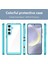 Samsung Galaxy S25 Için Şeffaf Pc Arka Tpu Tampon Telefon Kılıfı - Şeffaf Mavi (Yurt Dışından) 4
