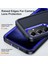 Samsung Galaxy S25+ Için Hibrit Yumuşak Silikon Sert Pc Arka Tampon Stand Telefon Kılıfı - Lacivert (Yurt Dışından) 5