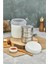 Akıllıelma-Cooker Yemek Termosu Beyaz Çelik 3 Lü CKR-3147 2