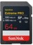 Extreme Pro 64GB 300/300MB/S Sdxc V90 Uhs-Iı U3 8k/4k UHD Hafıza Kartı SDSDXDM-064G-GN4IN 1