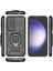 Samsung Galaxy S25 Için Slide Lens Koruma Kılıfı Hibrit Dayanıklı Halka Destekli Telefon Kılıfı - Siyah (Yurt Dışından) 2