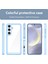 Samsung Galaxy S25 Için Şeffaf Pc Arka Tpu Tampon Telefon Kılıfı - Mavi (Yurt Dışından) 4