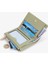 Kısa Iki Katlı Moda Bayan Cüzdan Basit Fermuarlı Para Cüzdanı (Yurt Dışından) 4