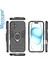 Apple iPhone 16 Plus ile Uyumlu Batman Serisi Yüzük Standlı Armor Kılıf - Siyah AL3349 2