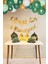 Ramazan Masa Süsleme Seti Ev Okul Ramazan Süslemeleri Gold Bannerlı Balonlu Yeşil Gold Maketli Paket 1