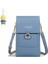 Dokunmatik Ekranlı Cep Telefonu Çantası Kadın Dikey Crossbody Çantası Cep Telefonu Çantası Çok Fonksiyonlu (Yurt Dışından) 1
