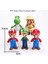Super Mario Figürü Mario Supermario Mario Oyun Serisi Animasyon Oyun Modeli Süsleme Oyuncakları (Yurt Dışından) 2