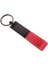 Kırmızı Deri Metal Anahtarlık 1