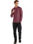 Erkek Kapüşonlu Flash Thermal Bordo Sweatshirt C8T6N4O7 4