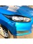 Ön Far Kapağı Kafa Işık Lambası Göz Kapağı Kaş Trim Abs Ford Fiesta Için Mk6.5 2013-2017 Parlak Siyah (Yurt Dışından) 3