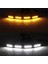 LED Ön Izgara Işıkları Beyaz Amber Işık Harici Izgara Lambaları Suzuki Jimny Için JB64 JB74 2019 2020 2021 Yüksek Sürüm (Yurt Dışından) 4