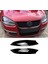 Parlak Siyah Farlar Kaşları Göz Kapakları Kapak Kirpik Başkanı Işık Lambası Çıkartmalar Golf 5 Için R32 Mk5 2005 2006 2007 (Yurt Dışından) 2
