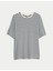 Çizgili Kıla Kollu T-Shirt 1