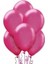 Doğum Günü Konsept Metalik Balon Fuşya 50 Adet Balon Süsleme 1
