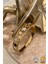 316 L Yıldız Detaylı Bohem Gold Çelik Bileklik - HMÇB-0020 4